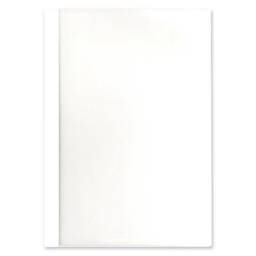 ◆商品名：とじ太くん とじ太くん専用カバークリアホワイトA4タテ 3mm●卓上製本機とじ太くんの専用カバー ●10枚入り ●その他のサイズ商品の説明●用途を選ばず使える透明表紙と白い紙のシンプルなデザ