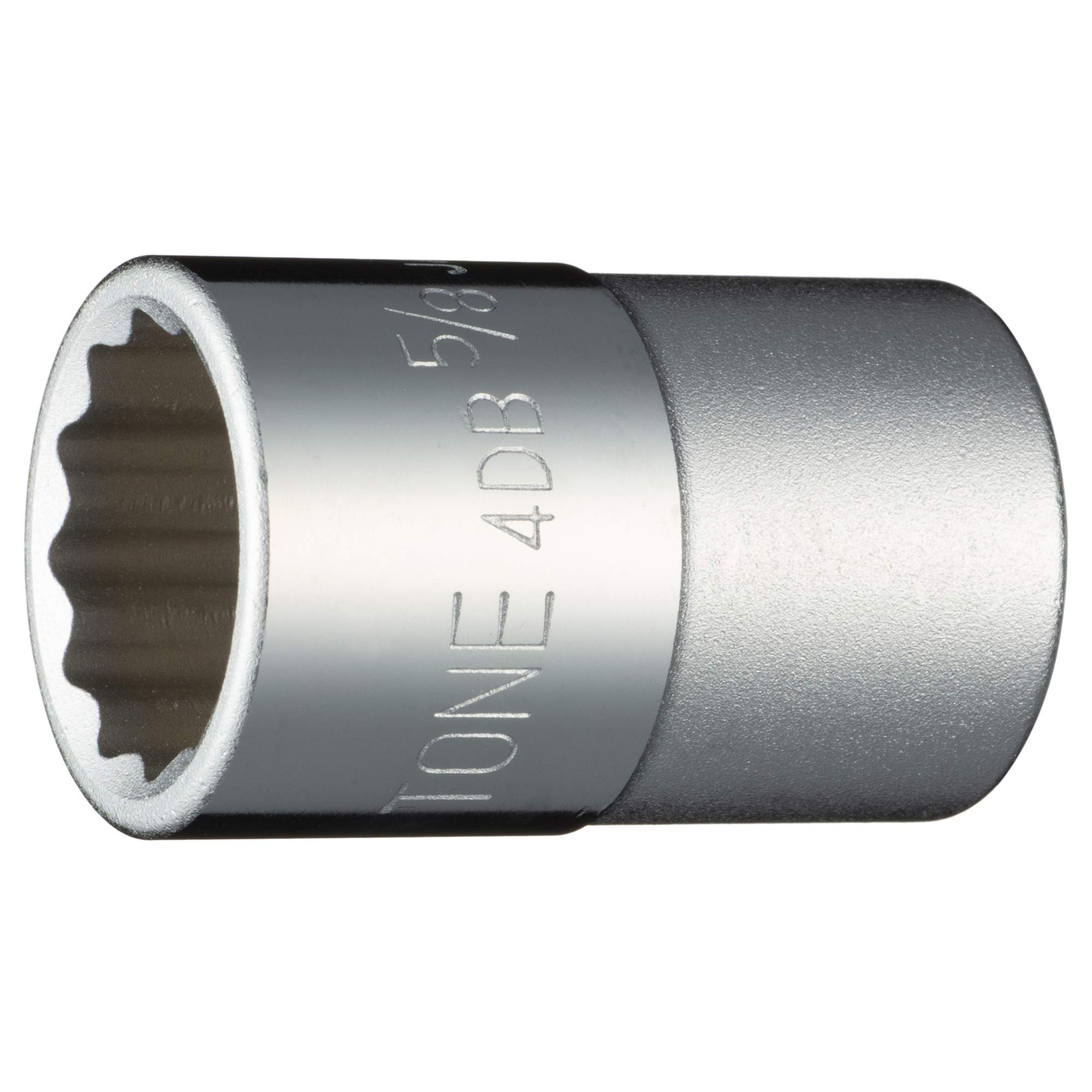 ◆商品名：トネ(TONE) ソケット(12角) 4DB-20 差込角12.7mm(1/2") 二面幅5/8inch インチ説明●スタンダードタイプの対辺12角形状です。●差し込み後、トルクを