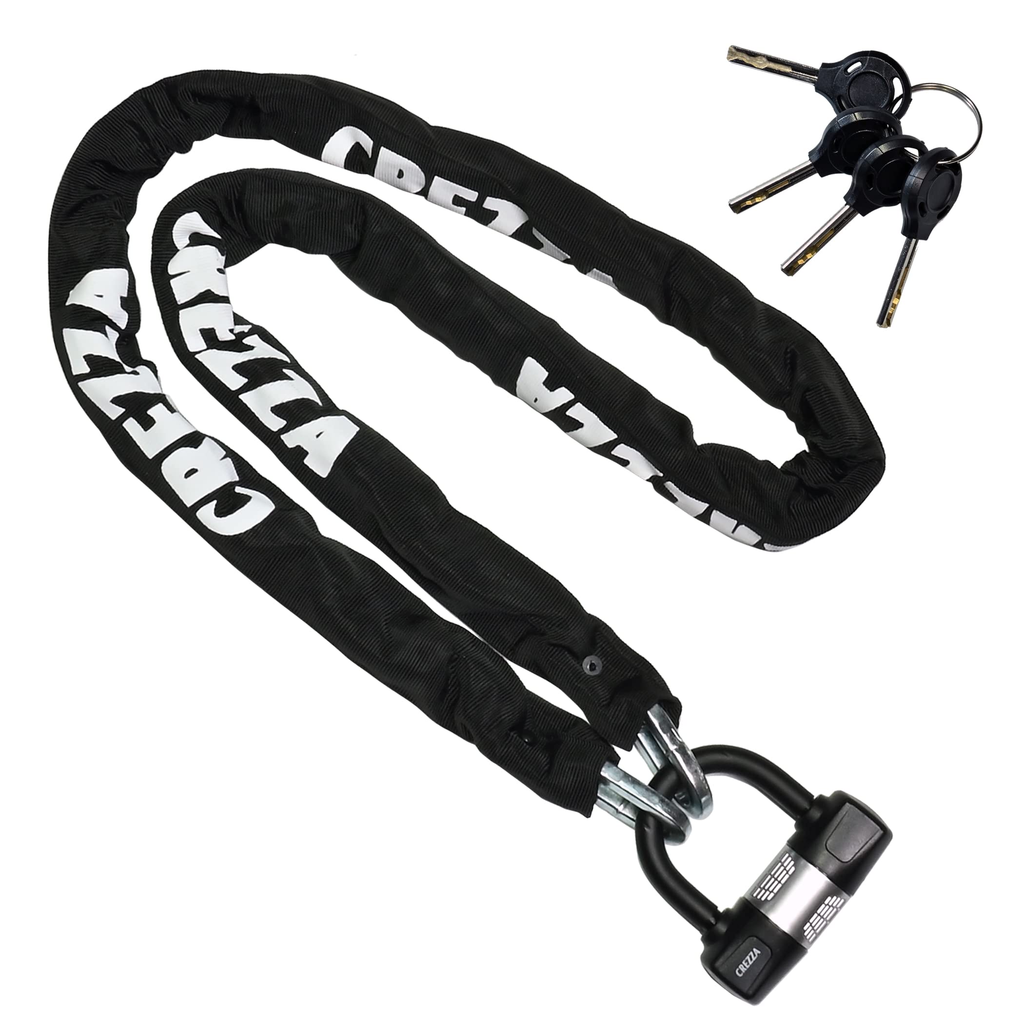 ◆商品名：リード工業(LEAD) クレッツァ-V チェーンロック 10×1800mm LC-400A商品紹介●角型シャックル+角型チェーンで極めて高い耐切断性能を誇るチェーンロック。車体の傷を防止する