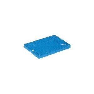 ◆商品名：DICプラスチック F型コンテナ蓋(ロック付) 外寸:W423XD288XH36.5 青説明【特長】【用途】【使用】 ●色:ブルー ●外形寸法(mm)間口×奥行×高さ:423×290×36.