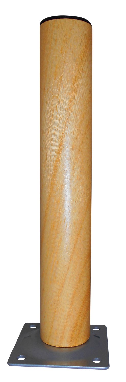 ◆商品名：光 スマートレグ木製丸200mm KSW-3320説明ご家庭の家具や収納棚に! 木製でフローリングに合う 業務用テーブル脚の交換、店舗ディスプレイの作成に! 家具に取り付けてローボードに 脚