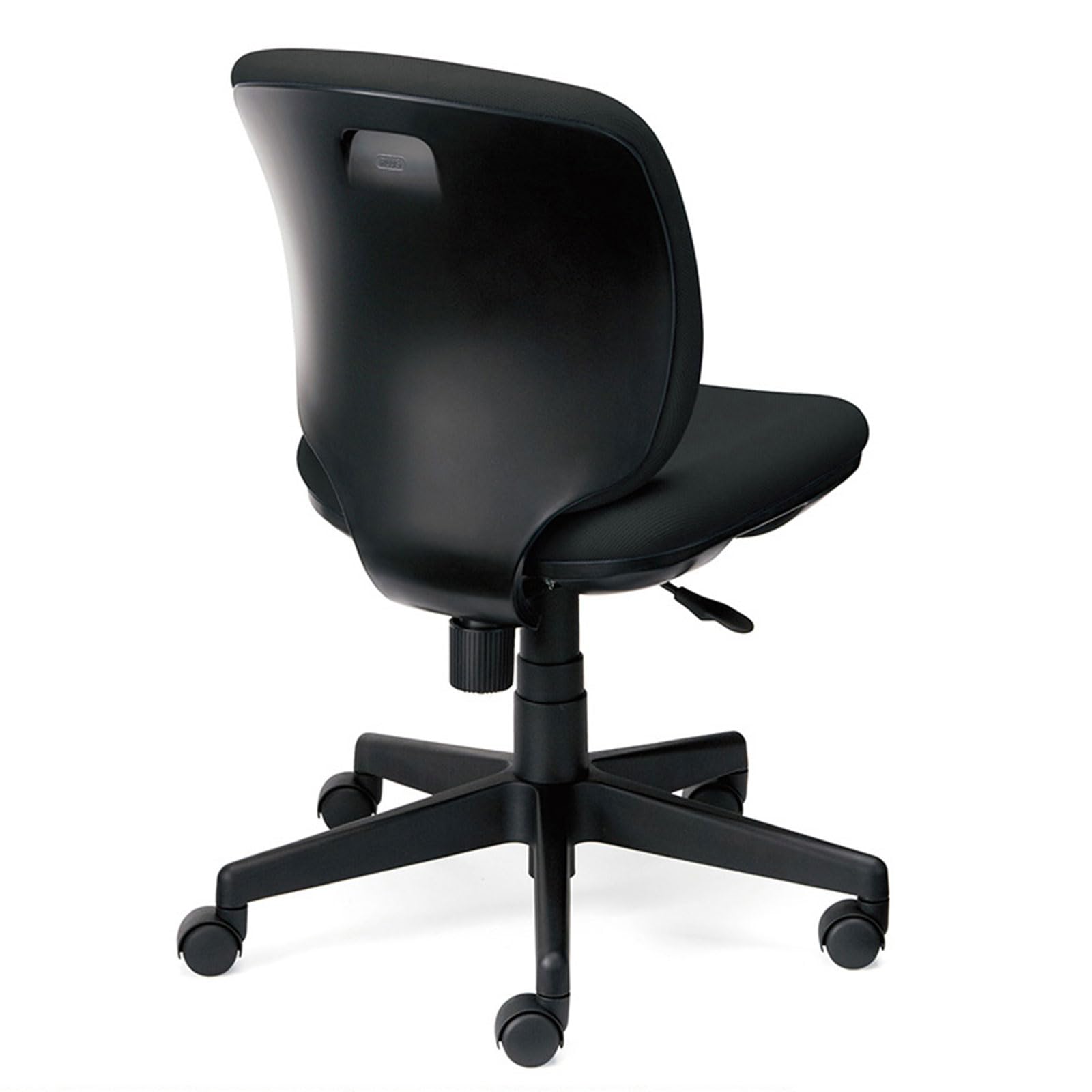 ◆商品名：プラス オフ ィスチェア Presea ローバック ブラックシェル 肘なし ブラック KC-K66SL 697866高いデザイン性とカラフルな配色が空間を明るく彩り、小柄な女性にもしっかりフ