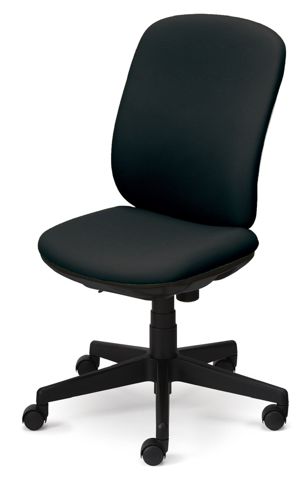 ◆商品名：プラス オフ ィスチェア Presea ハイバック ホワイトシェル 肘なし ブラック KC-K53SL BK 697812説明高いデザイン性とカラフルな配色が空間を明るく彩り、小柄な女性にも