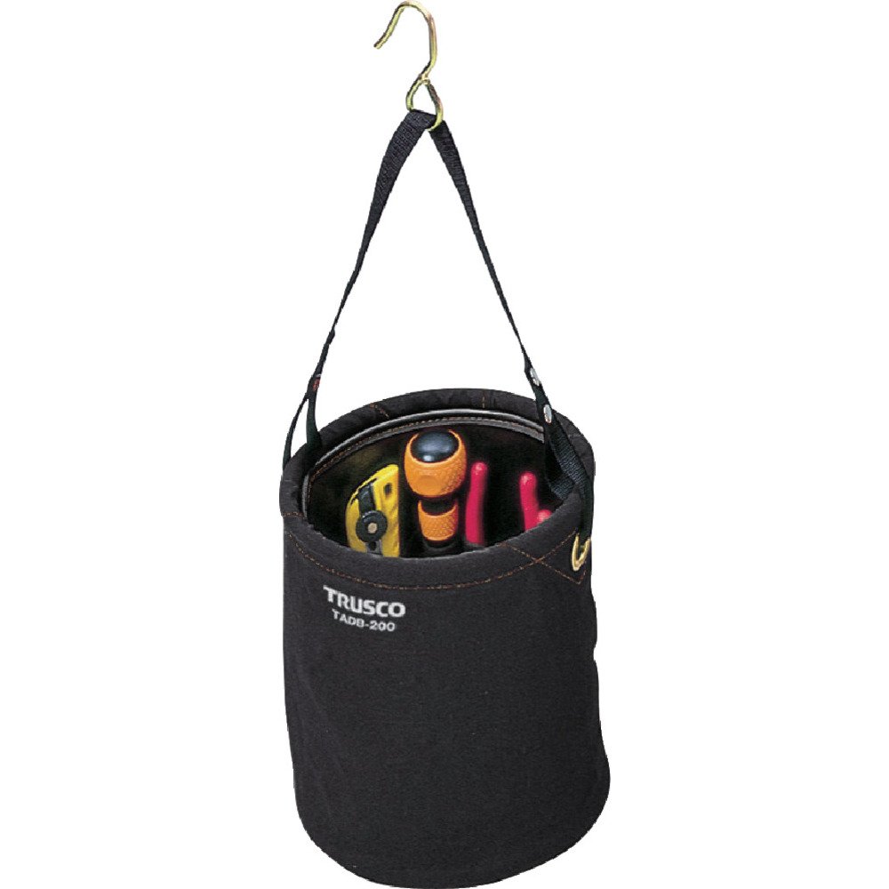 ◆商品名：トラスコ中山(TRUSCO) アタッチメント付電工バケツ Φ200×230mm TADB-200