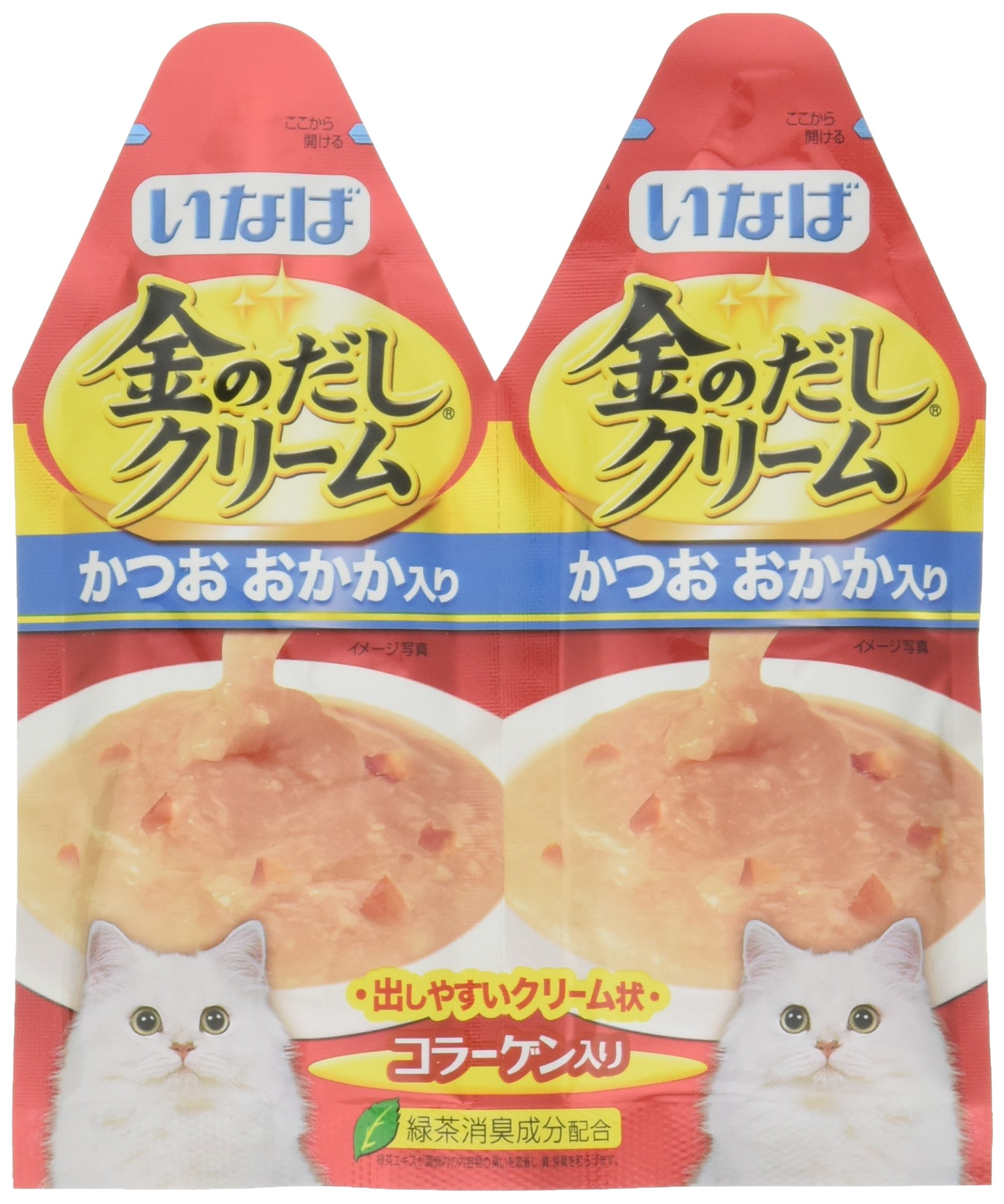 ◆商品名：いなば 金のだしクリーム かつお おかか入り 60g(30g×2) 12個セット