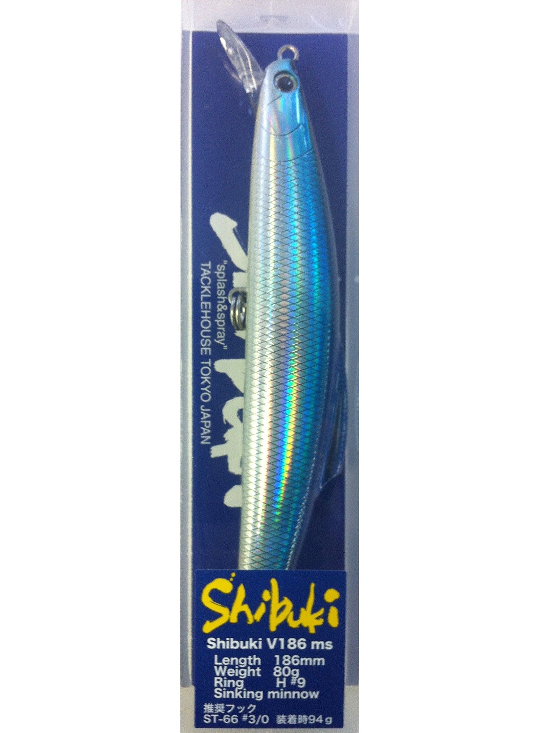 ◆商品名：タックルハウス(Tacklehouse) ミノー シブキ ms 186mm 80g トビウオHG #04 V186ms ルアー