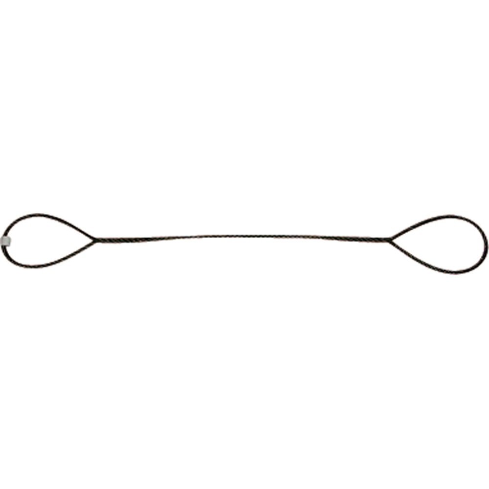 ◆商品名：TRUSCO(トラスコ) 玉掛けワイヤーロープ 段落し 18mm X1.5m TWD18S1.5商品紹介通常の219条巻差し加工に加え、加工時にフレミッシュ加工(頭割り)を施しており、より安