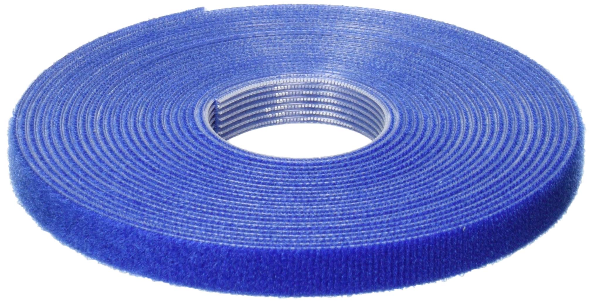 ◆商品名：TRUSCO(トラスコ) マジックバンド結束テープ 両面 10mm×5m 青 MKT-10V-B