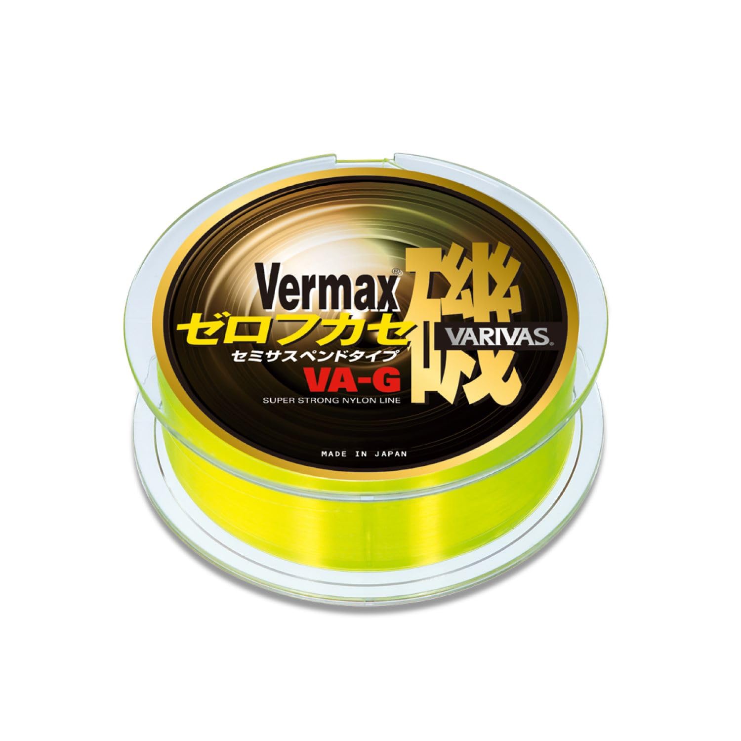 ◆商品名：VARIVAS(バリバス) ナイロンライン バーマッ クス磯 ゼロフカセ 150m 5号 11.0kg 蛍光イエ ロー説明鵜澤正則の経験と理論を形にした磯専用道糸。鵜澤正則の経験と理論から導