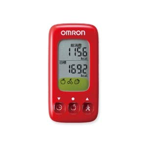 ◆商品名：オムロン 活動量計（レッド）OMRON カロリスキャン HJA-314-R