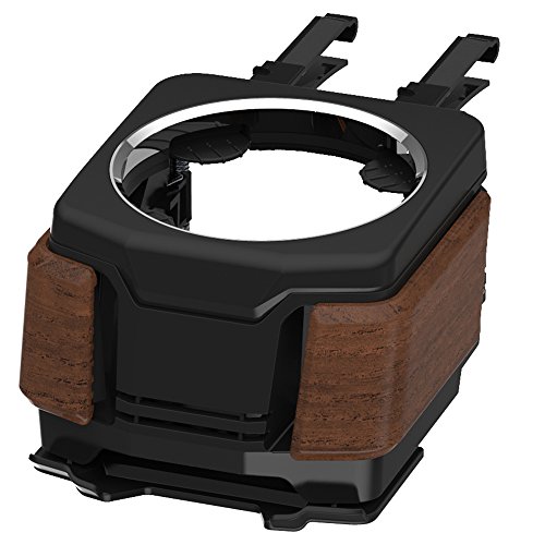 ◆商品名：星光産業 車内用品 ドリンクホルダー EXEA(エクセア) スマートA/Cホルダー ウッド EB-203手帳型スマホ(幅65~120mm)も収納できるスマホホルダー付き コンビニコーヒーや缶