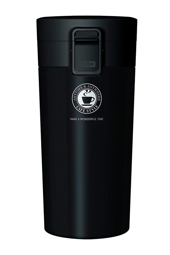 ◆商品名：アスベル 真空断熱携帯タンブラー 370ml ブラック
