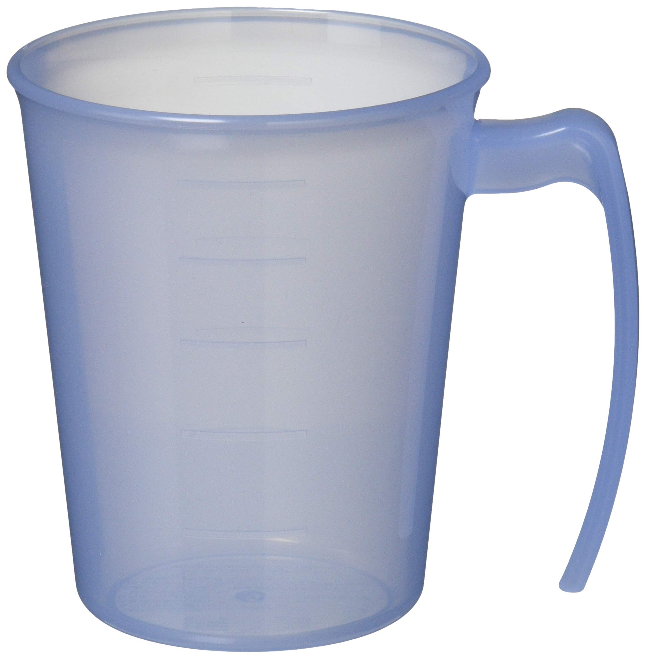 ◆商品名：小森樹脂 食器 コップ 手付スタッキングコップ ブルー 300ml ハンドル付でも積み重ねできる 日本製