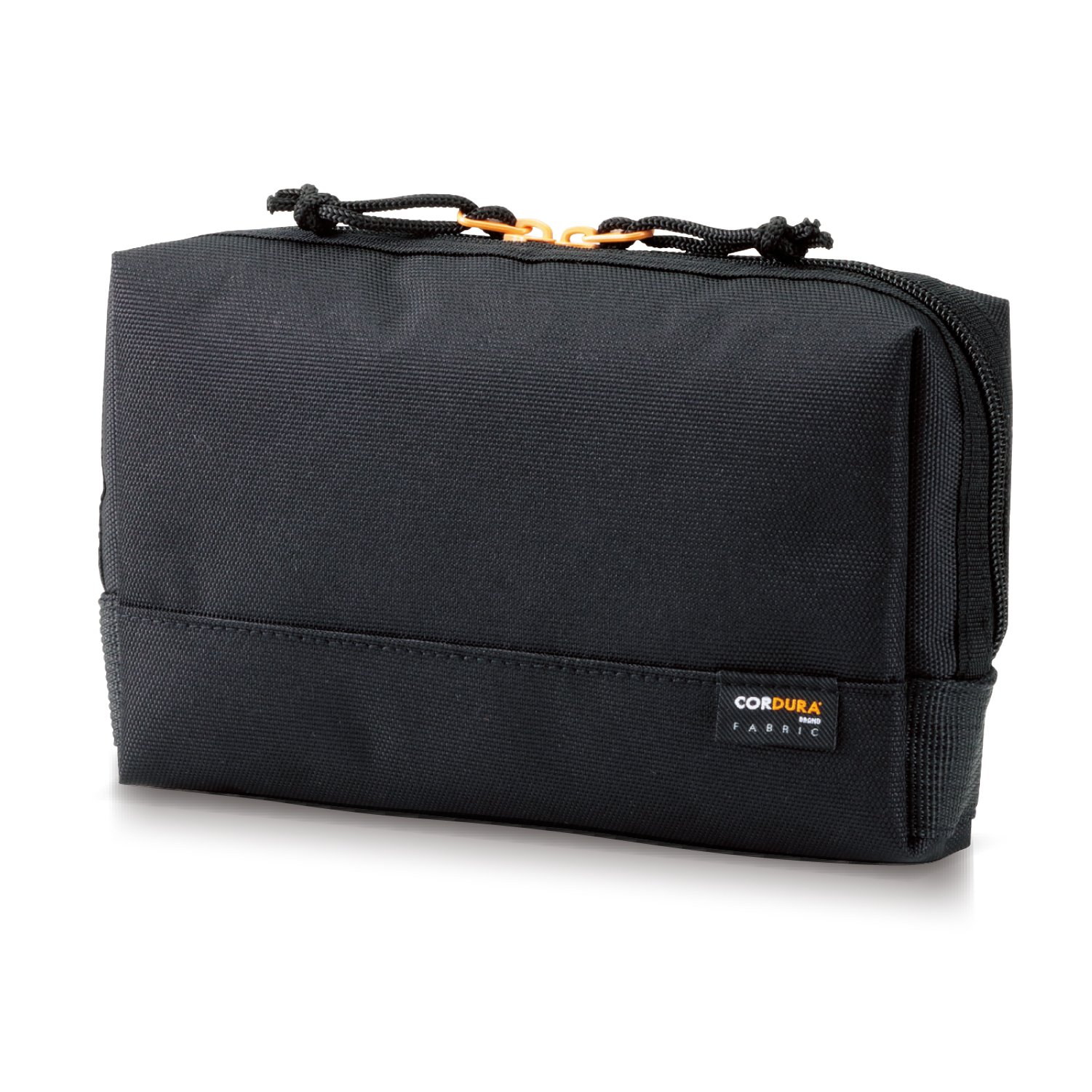◆商品名：エレコム ガジェットポーチ ガジェット ポーチ 大容量 CORDURA1000 (撥水 高耐久) 6つの仕切りポケット付き ブラック BMA-CDGP01BK説明■CORDURA(R)100
