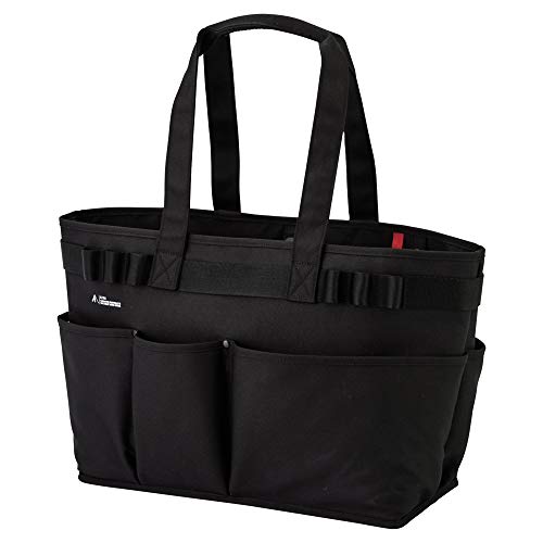 ◆商品名：リヒトラブ ALTNA ツールバッグ ヨコ型 コーデュラ 耐荷重50kg 自立 大容量 肩掛け モバイル オフ ィス アウトドア ブラック A7750ー24説明軽いのにしっかり自立する、大容