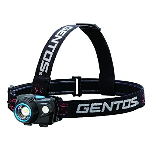 ◆商品名：GENTOS(ジェントス) LED ヘッドライト USB充電式(専用充電池/単4電池) 強力 580ルーメン 釣り ダブルスター WS-243HD 赤色サブLED