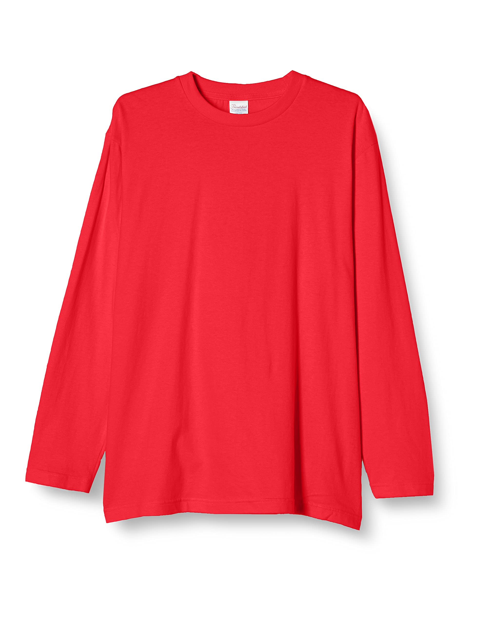◆商品名：プリントスター 5.6オンス CVL ヘビーウェイト 長袖 Tシャツ 00102-CVL レッド 日本 XS (日本サイズXS相当)