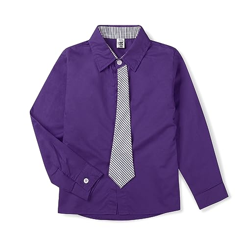 ◆商品名：Phorecys ボタンシャツ ボーイズ ブラウス キッズ 無地 シャツ 子供服 yシャツ フォーマル ワイシャツ ネクタイ 可愛い 長袖 服 コット