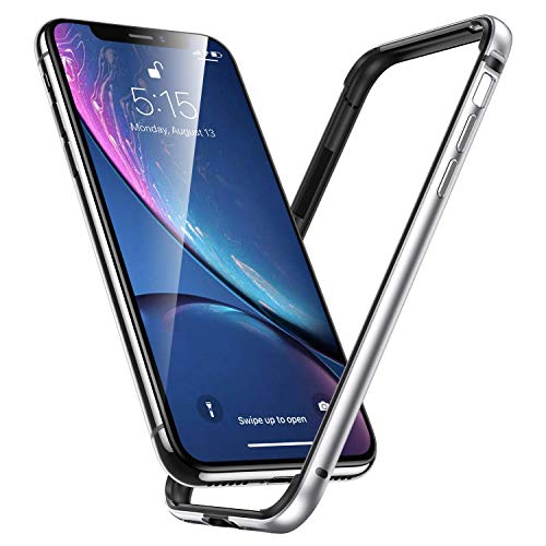 ◆商品名：Smoony i Phone 11 / i Phone XR ケース アルミバンパー レンズ保護 耐衝撃 ストラップホール付き アルミ+シリコン 二重構造 6.1インチ 説明Smoony i