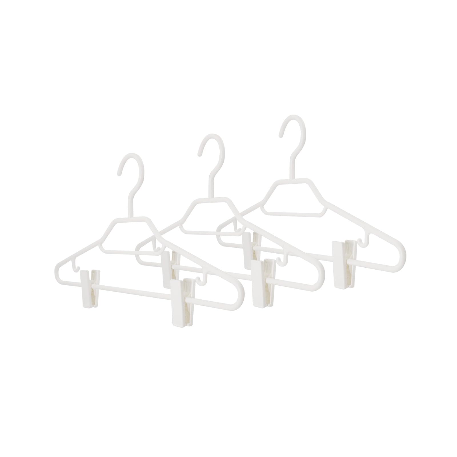 ◆商品名：シンコハンガー(Shinkohanger) シンコハンガー(Shinkohanger)モノクローゼット シャツハンガークリップ3本組 41.5cm スカートクリップ キ