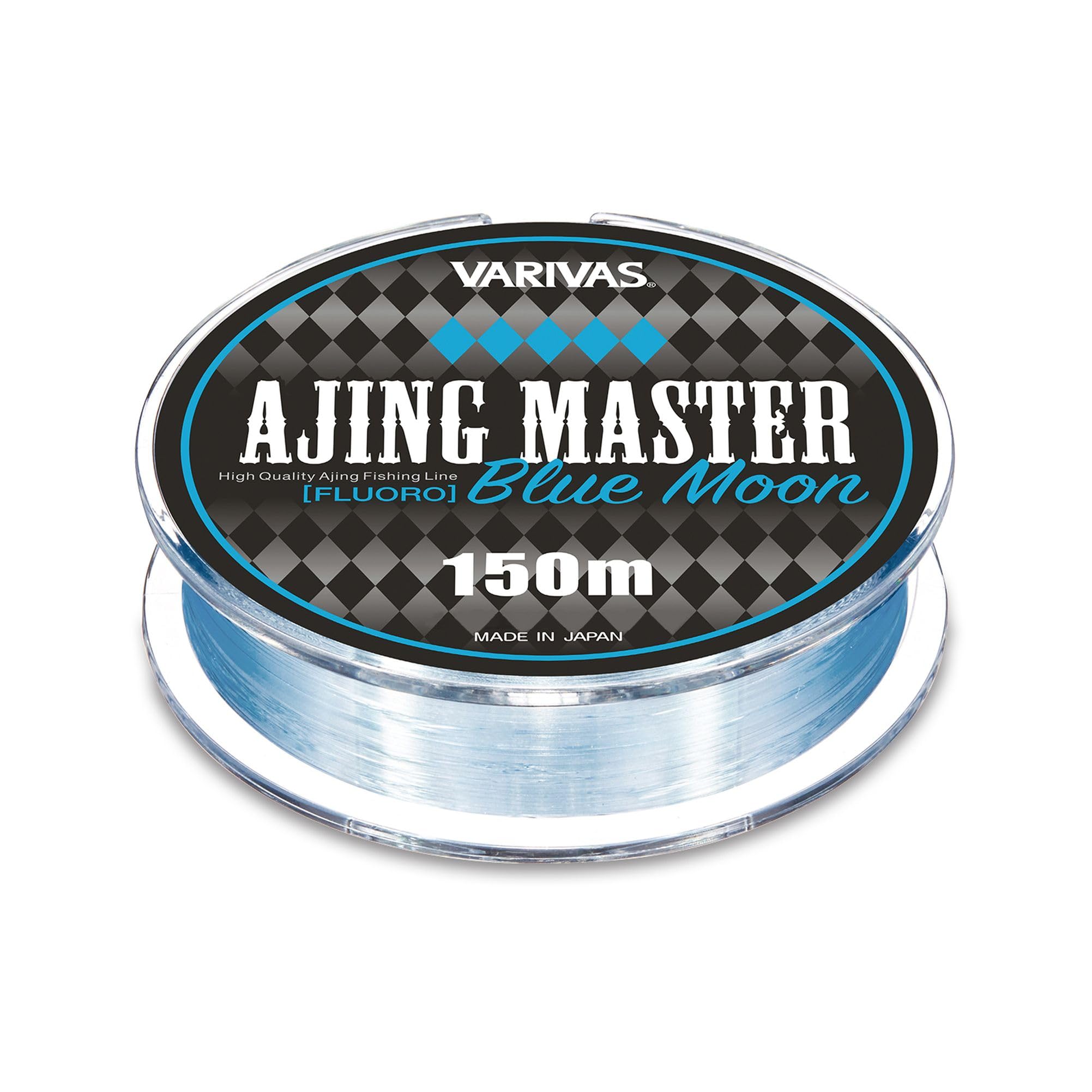 ◆商品名：VARIVAS(バリバス) アジングマスター フロロカーボン ブルームーン 150m 1.5Lb (0.3号)フロロにブルームーンという新たな選択。優れた耐摩耗性能と高比重特性でボトムレンジ