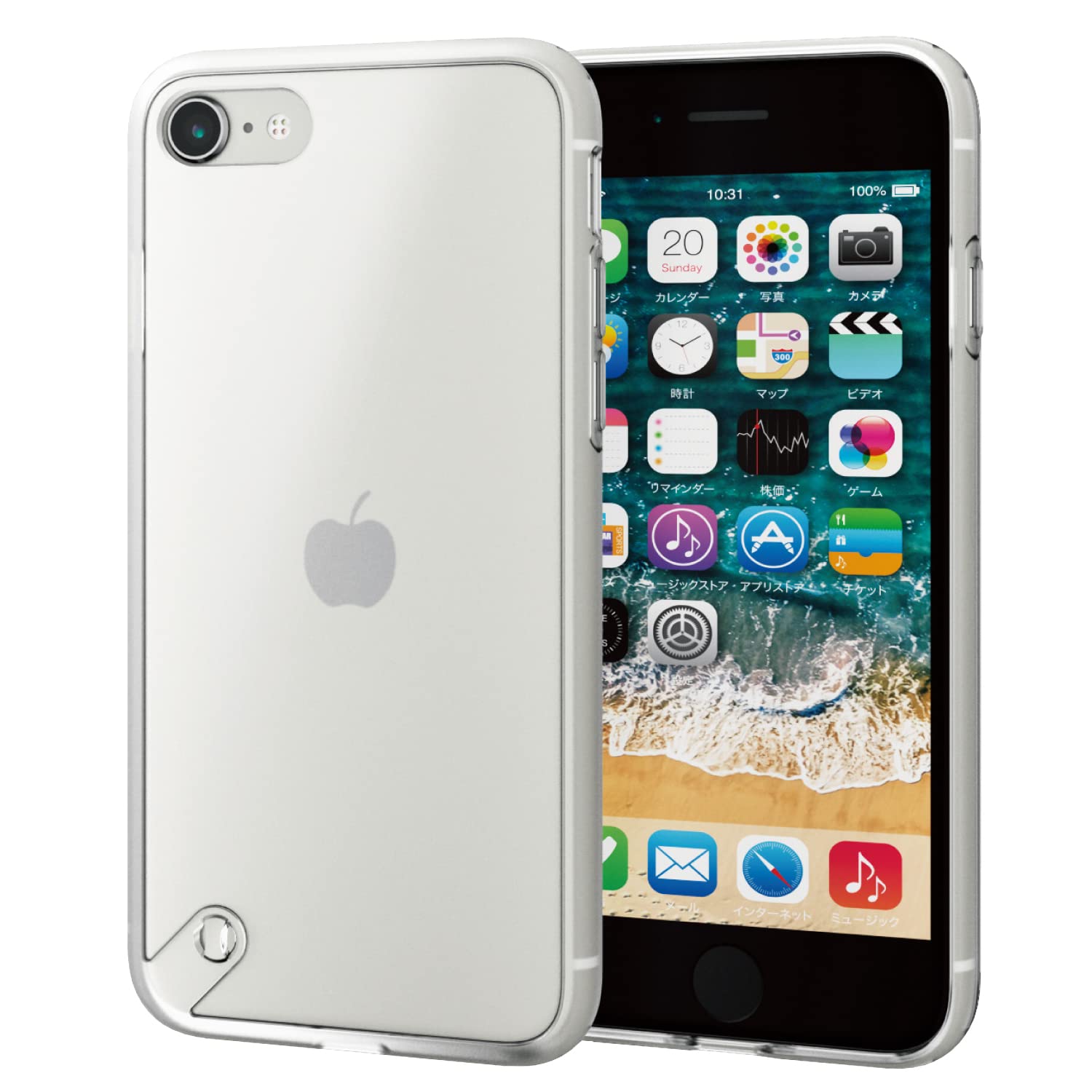 ◆商品名：エレコム i Phone SE (第2世代/第3世代) / 8 / 7 用 ケース 耐衝撃 シルキークリア PM-A22SHVCKMCR説明【 仕様 】 ■ 対応機種:i Phone SE 