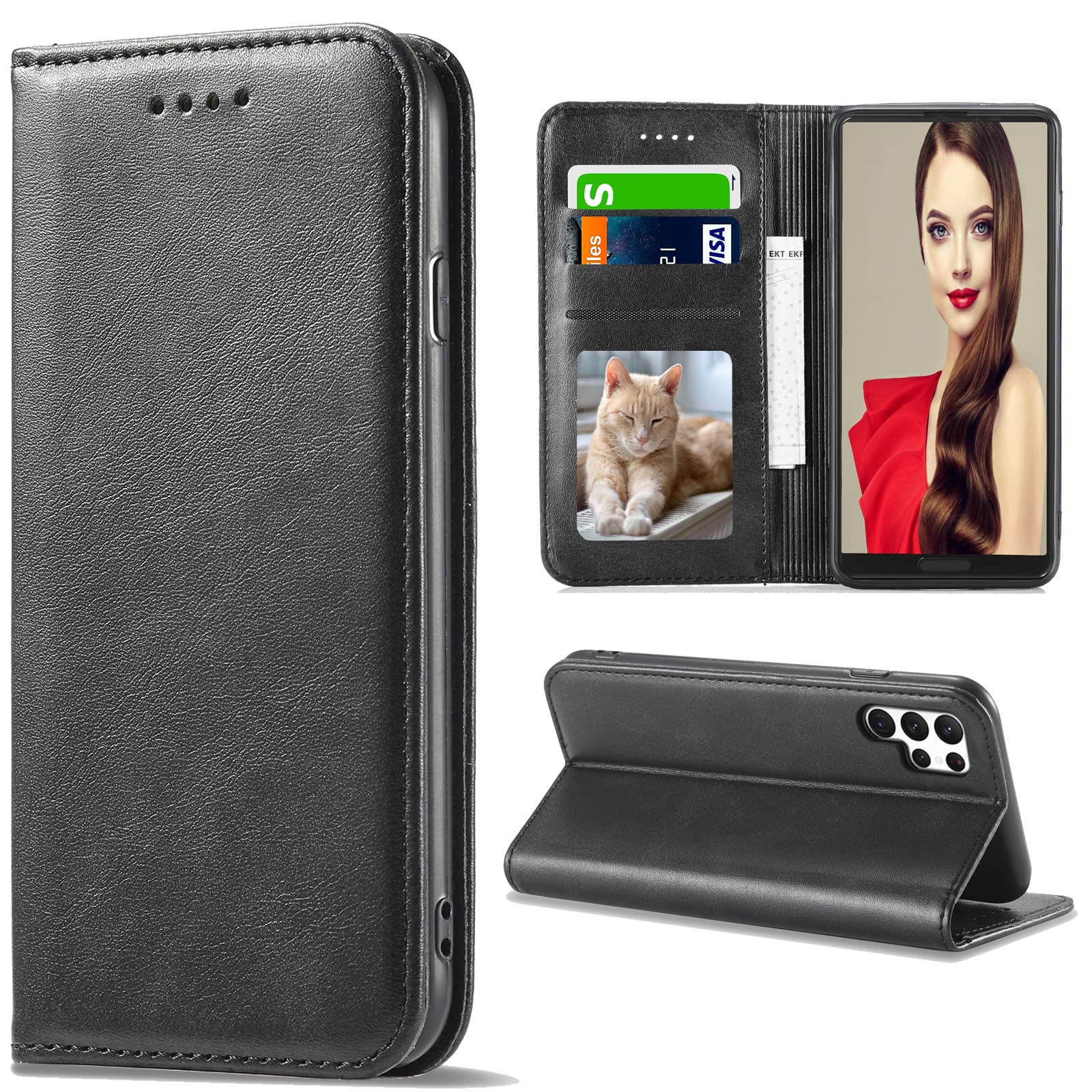 ◆商品名：Galaxy S22 Ultra ケース手帳型 SC-52C SCG14 ケース サムスン ギャラクシーS22 Ultra 手帳型ケース 携帯ケース カバー スマホケース 手