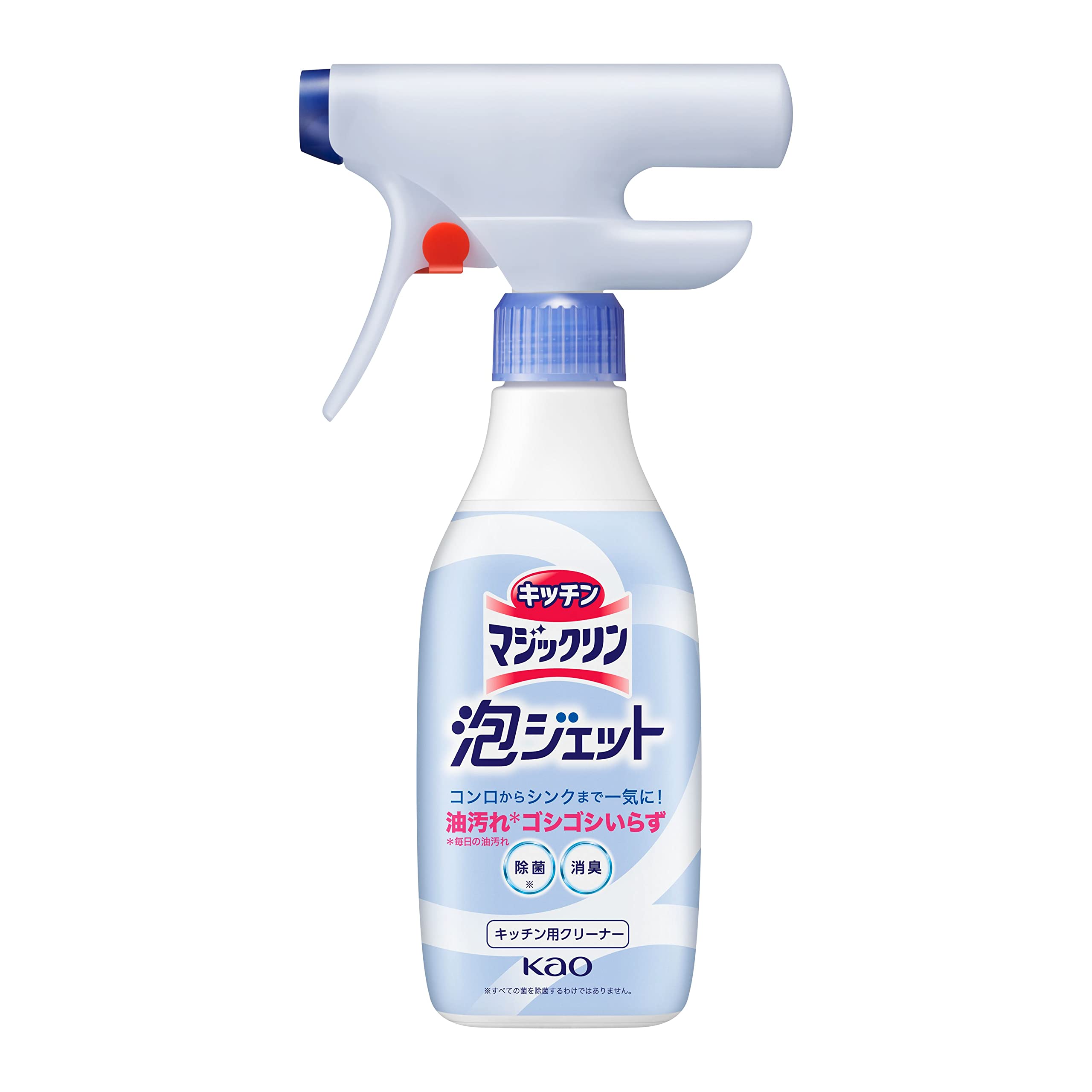 ◆商品名：マジックリン キッチン 泡ジェット キッチン掃除用洗剤 毎日の油汚れゴシゴシいらず 本体 370ml