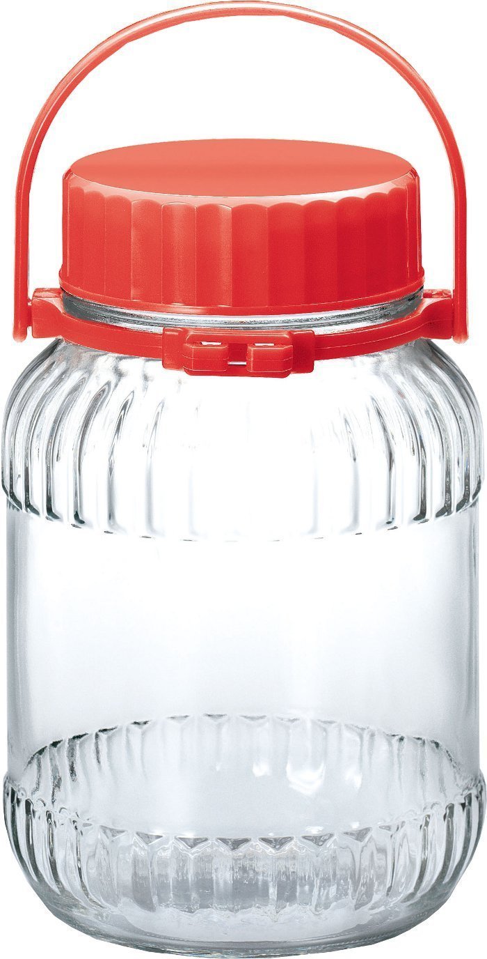 ◆商品名：東洋佐々木ガラス 保存容器 果実酒びん 3リットル 3000ml 日本製 梅びん 果実酒瓶 ガラス容器 保存瓶 梅酒 瓶 果実酒 漬物 ガラス I-7180