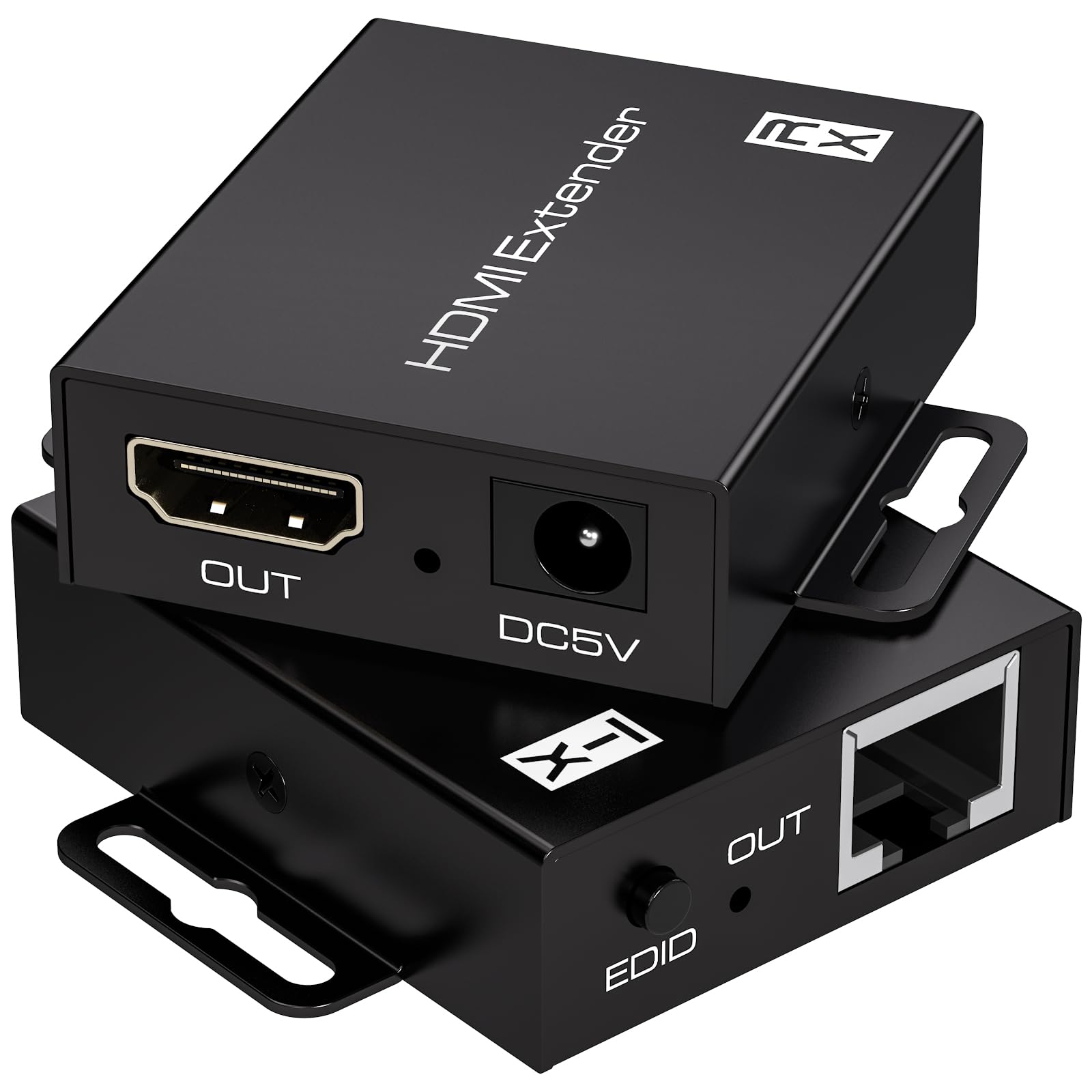 ◆商品名：HDMI エクステンダー 60M LAN 延長 EX701N HDMI LAN 変換器 Extender コンバーター 1080P EDID機能付き 単電源 POC 対応 PC PS5 PS