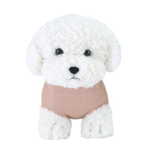 サンレモン アミコケーン ビションフリーゼ M 12×20×17cm ぬいぐるみ アニマル 犬 P-