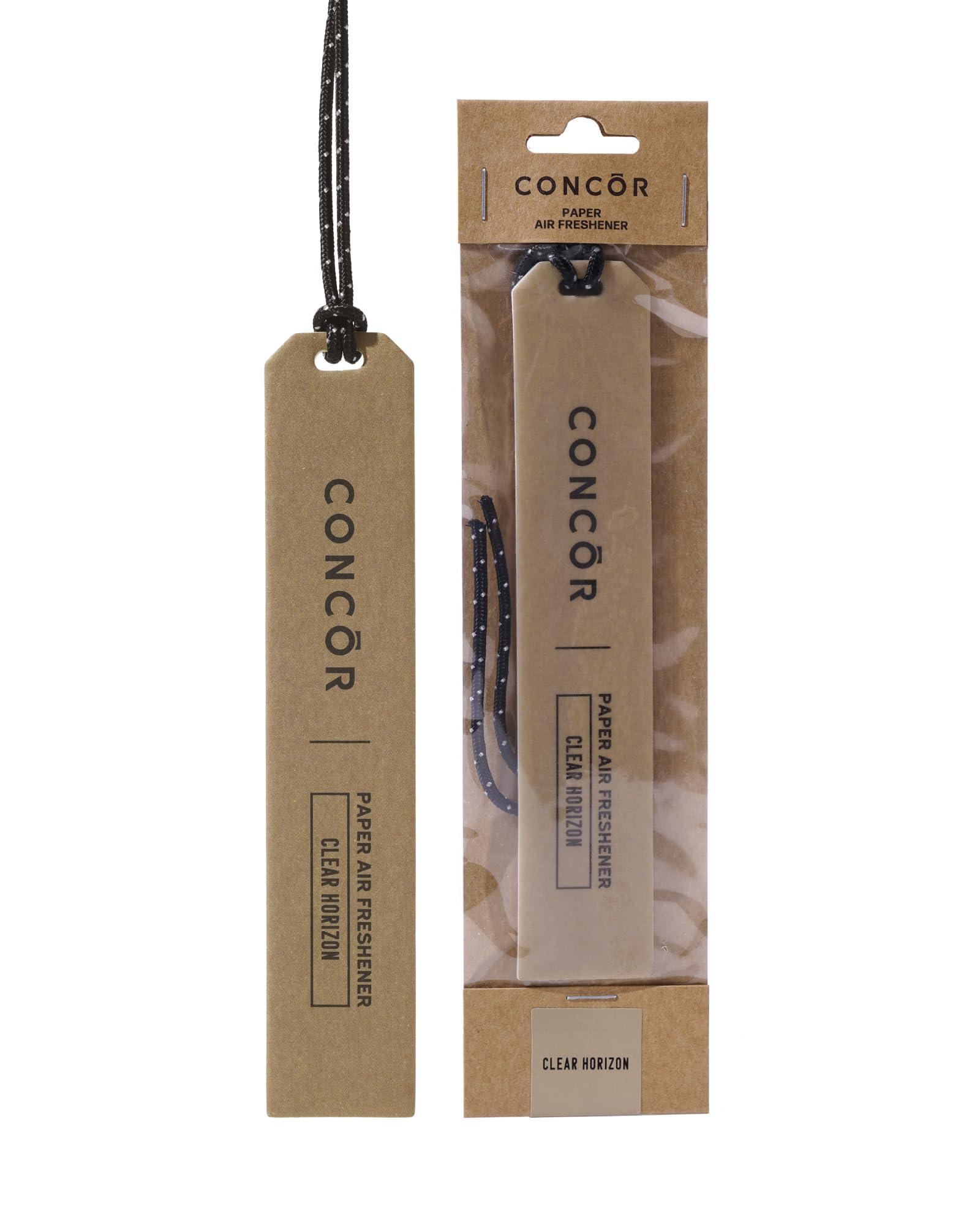 CONCOR(コンコール) 芳香剤 車 吊り下げ 柑橘系 スカッシュ クリアホライズン ペーパー エアーフレッシュナー COC-1-3