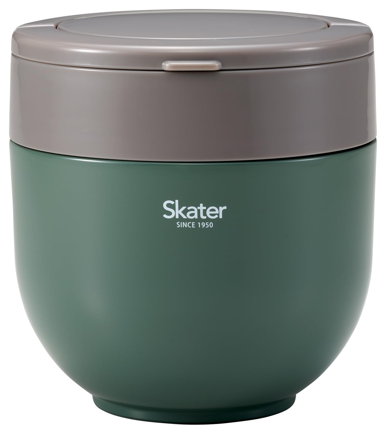 ◆商品名：スケーター(Skater) 保温 保冷 丼ぶり ランチジャー 大容量 1250ml 折りたたみハンドル付 抗菌 エバーグリーン LDNO13AG