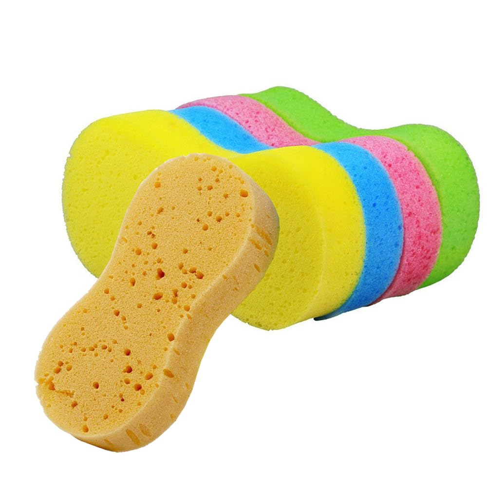 サムコス 洗車 スポンジ 車 スポンジ 厚く 吸収性があり 洗車すぽんじ ワックス 柔らかく スポンジ 水洗い コーティング車用 掃除 洗車用